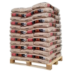 Granulés de Bois Français Natural Energie – Palette 1050kg (70 sacs)