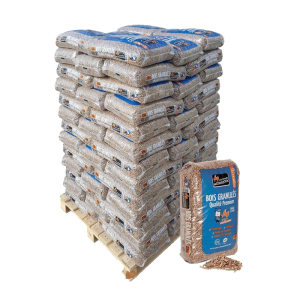 Granulés de Bois Français Woodstock® Premium – Palette 1170kg (78 sacs)